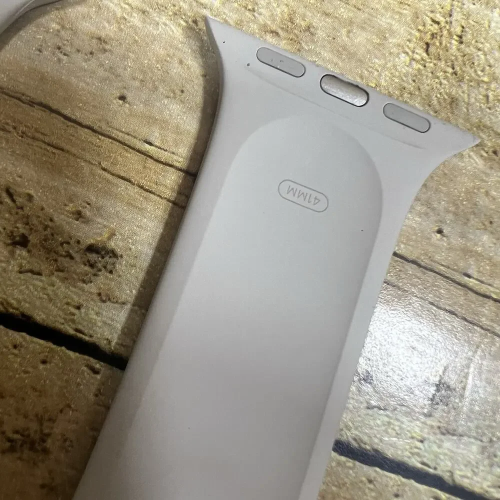 Genuine Original Apple Watch 38mm,40mm,41mm SM Sport Band Strap Starlight